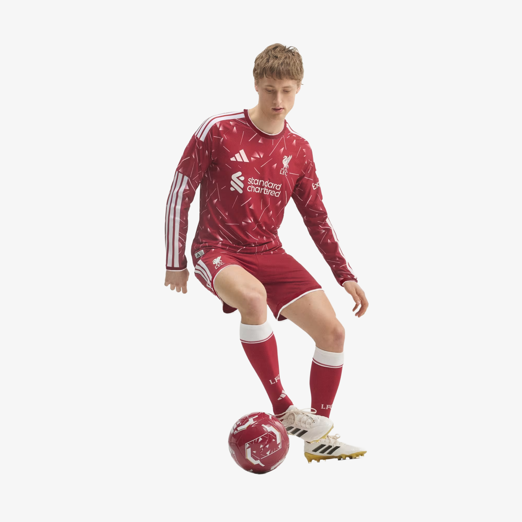 Camiseta Authentic Liverpool FC Primera Equipación 2026/27 - Manga Larga
