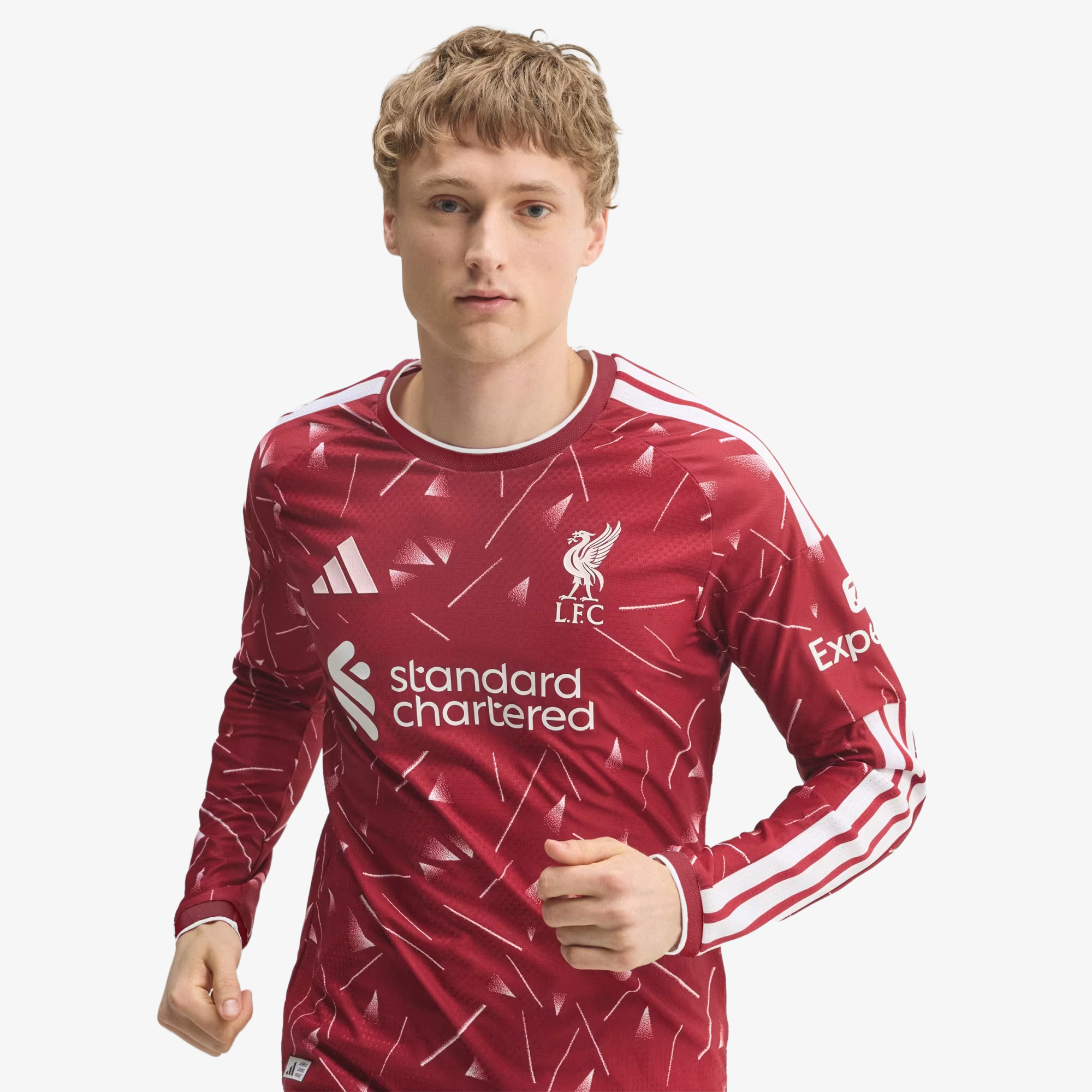 Camiseta Authentic Liverpool FC Primera Equipación 2026/27 - Manga Larga