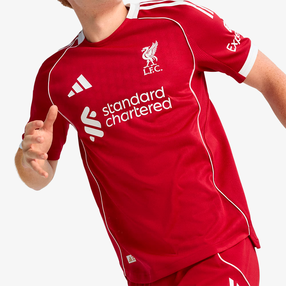 Camiseta Authentic Liverpool FC Primera Equipación 2025/26 - Hombre