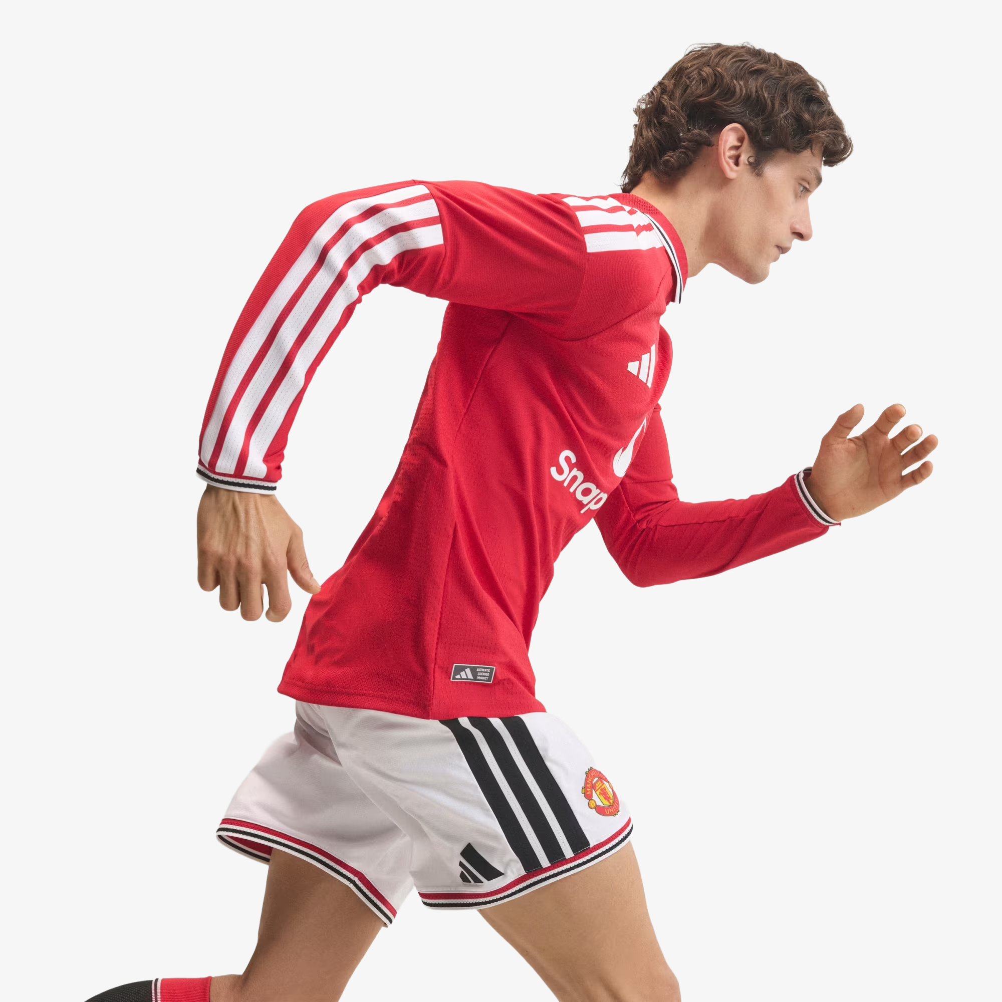 Camiseta Authentic Manchester United Primera Equipación 2026/27 - Manga Larga