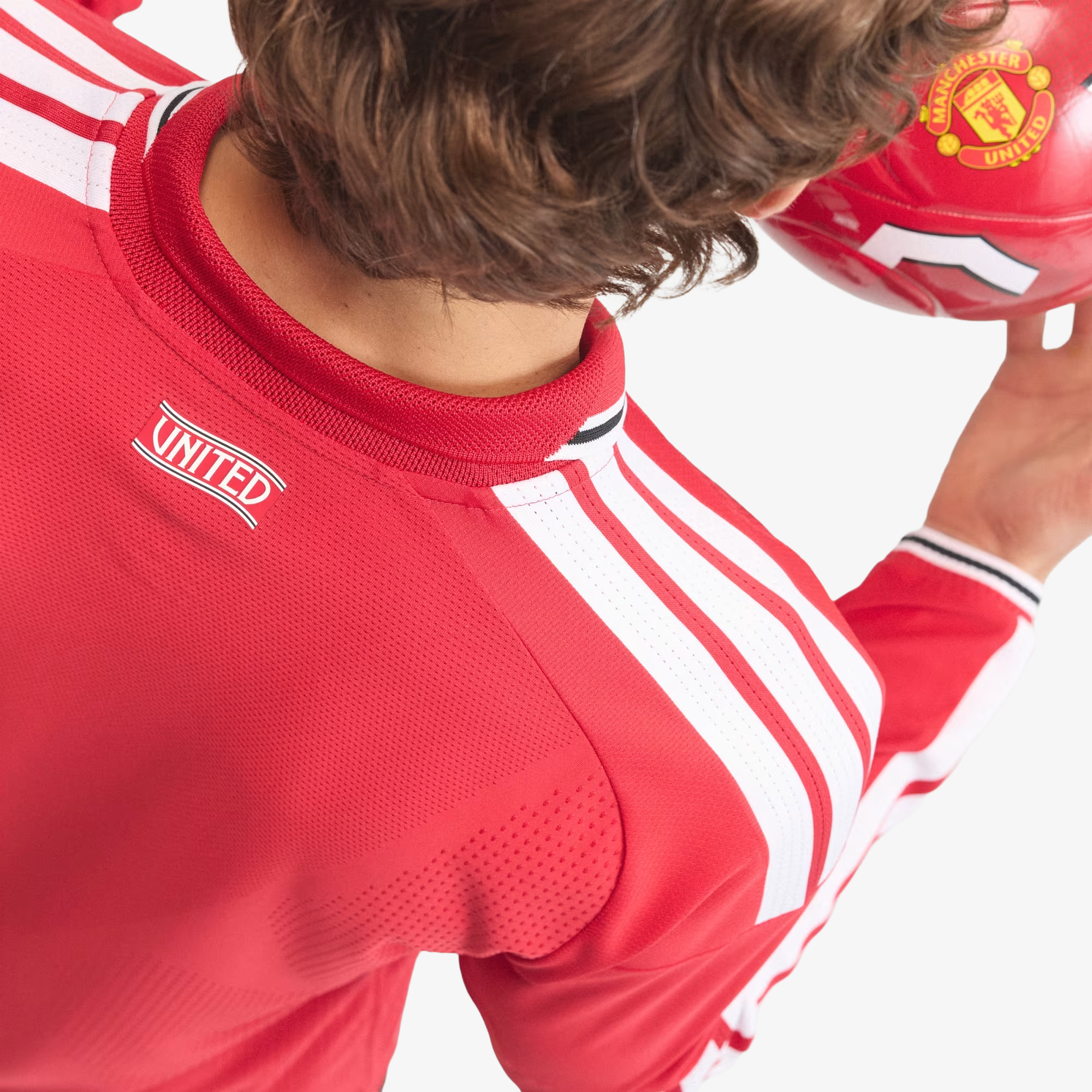 Camiseta Authentic Manchester United Primera Equipación 2026/27 - Manga Larga