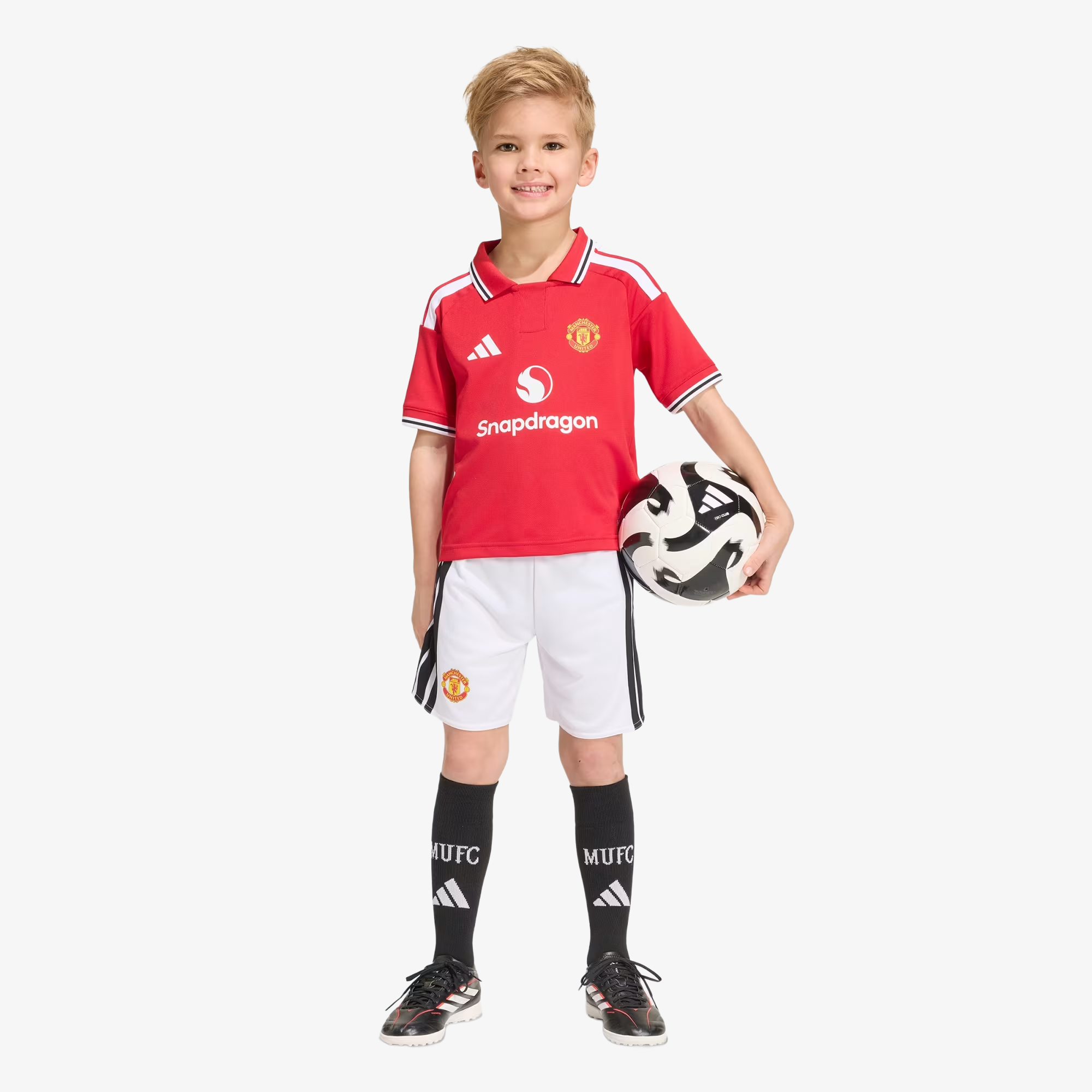 Conjunto Niños Manchester United Primera Equipación 2026/27