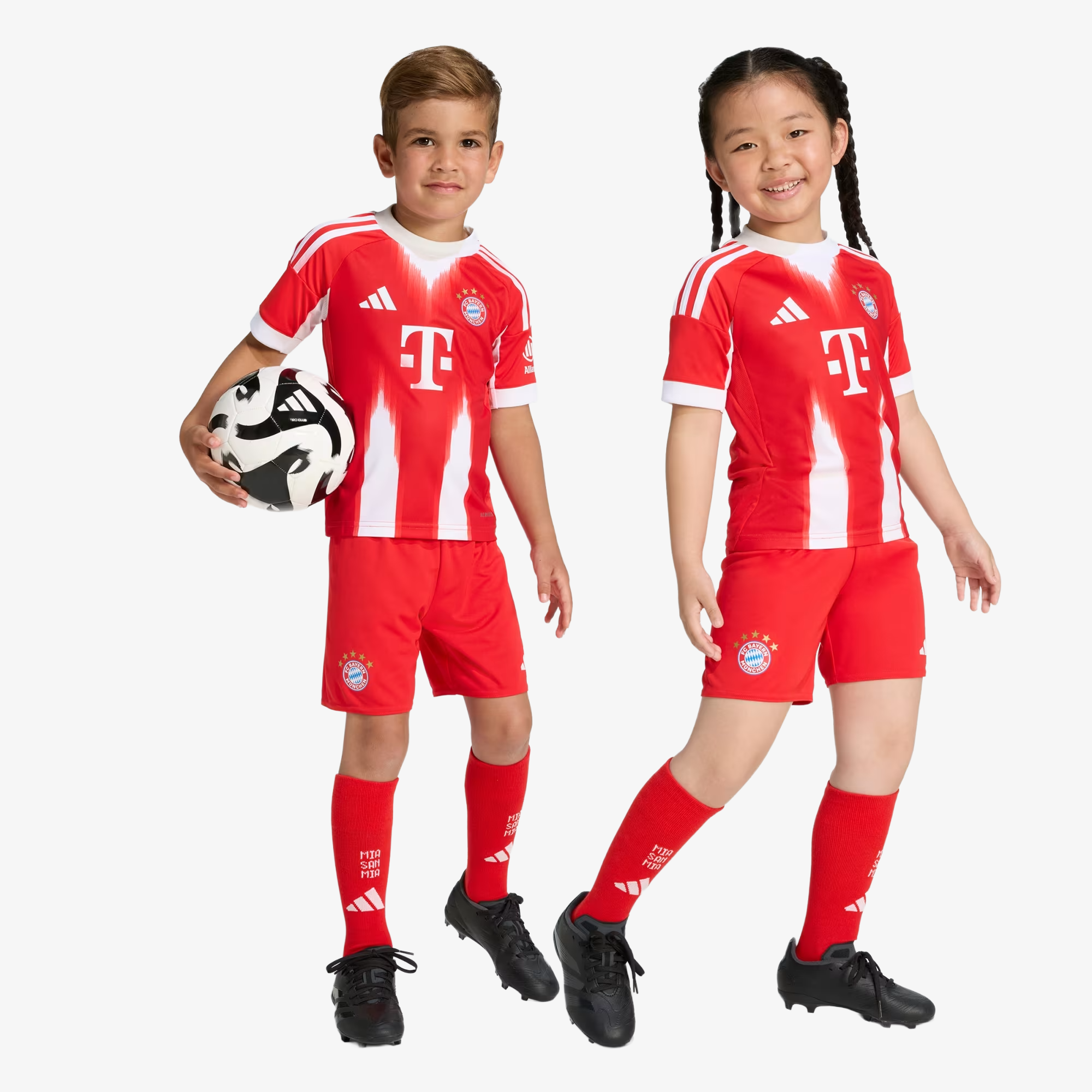 Conjunto Niños Bayern de Múnich Primera Equipación 2025/26
