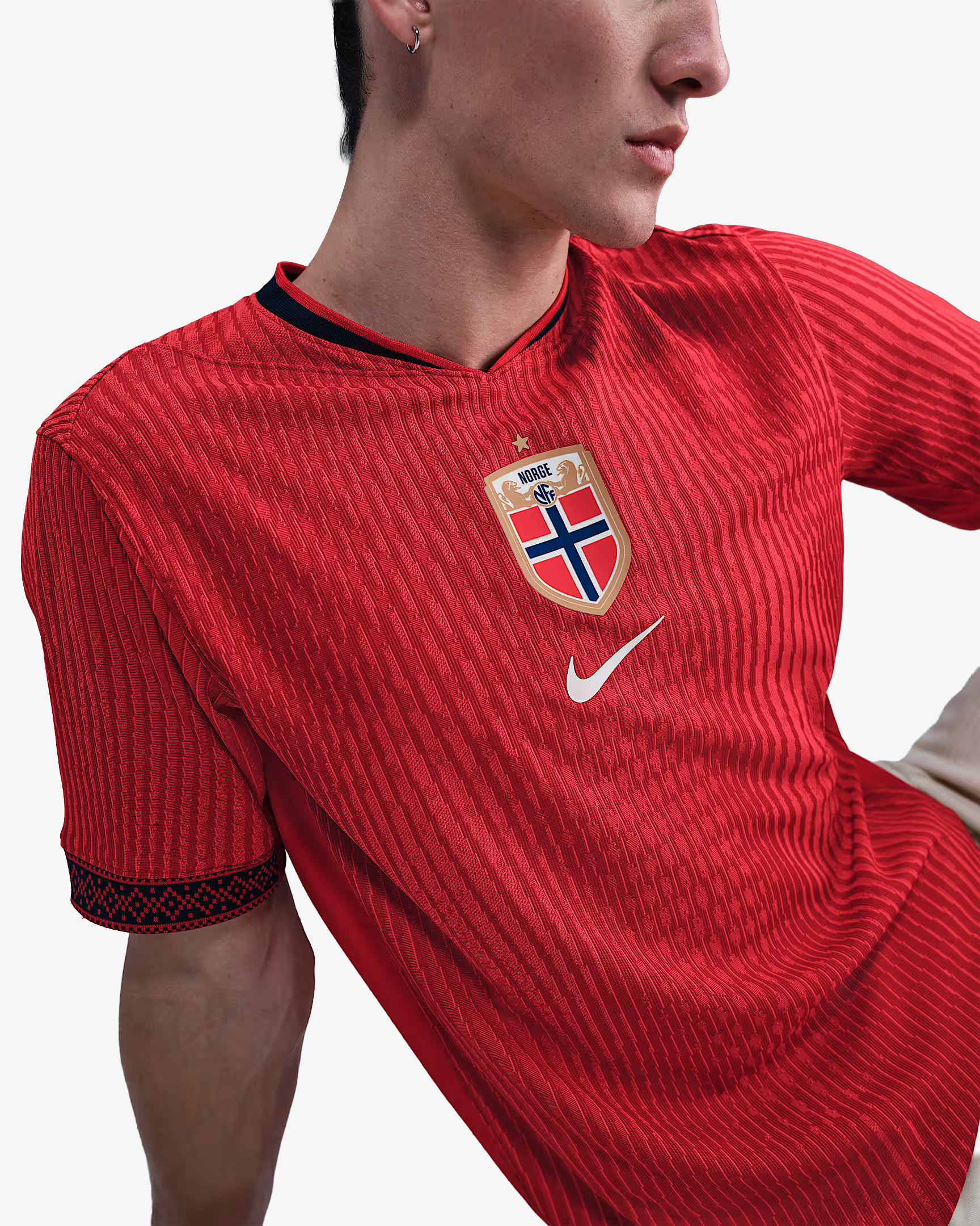 Camiseta Authentic Noruega Primera Equipación 2025/26 - Hombre