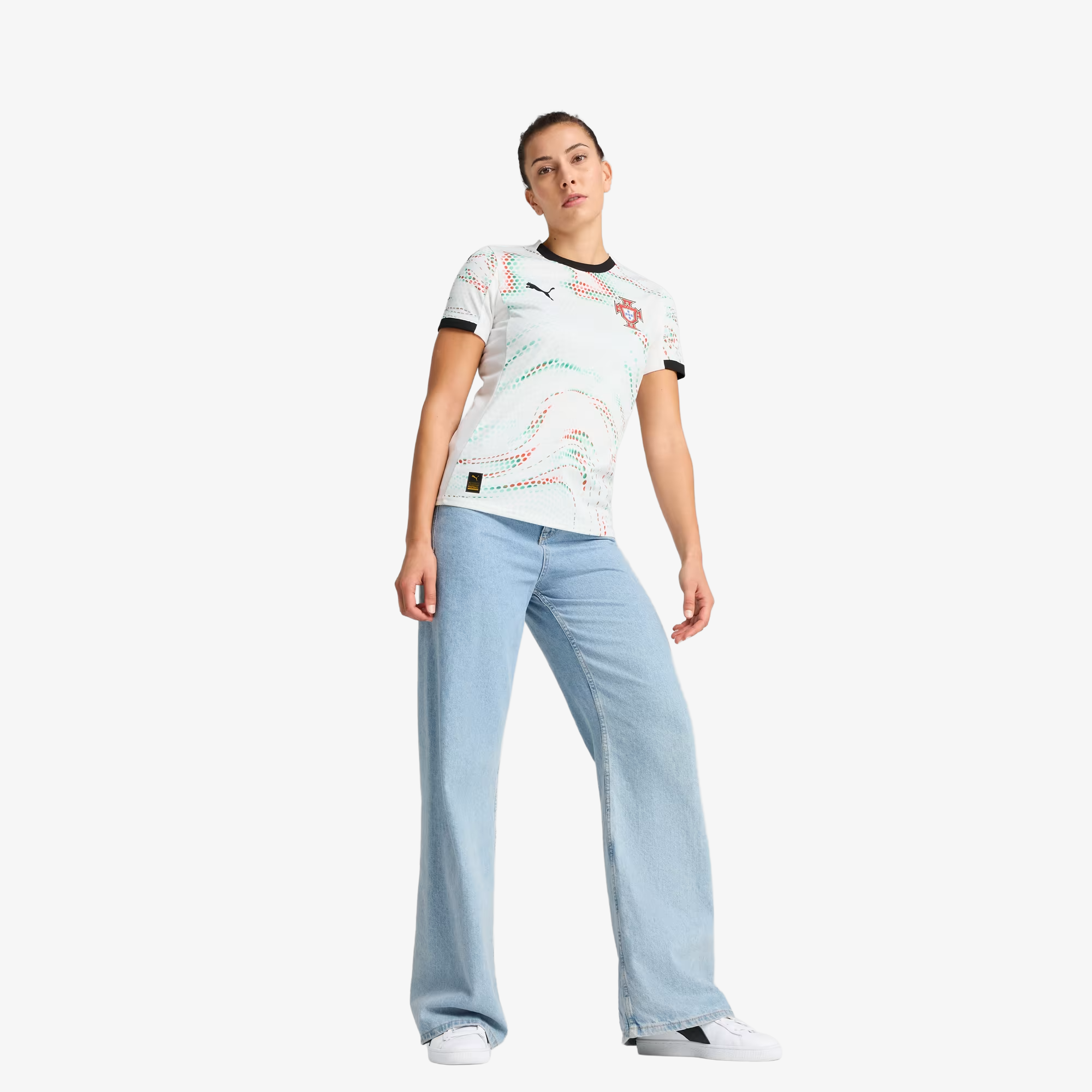 Camiseta Portugal Segunda Equipación 2025 - Mujer