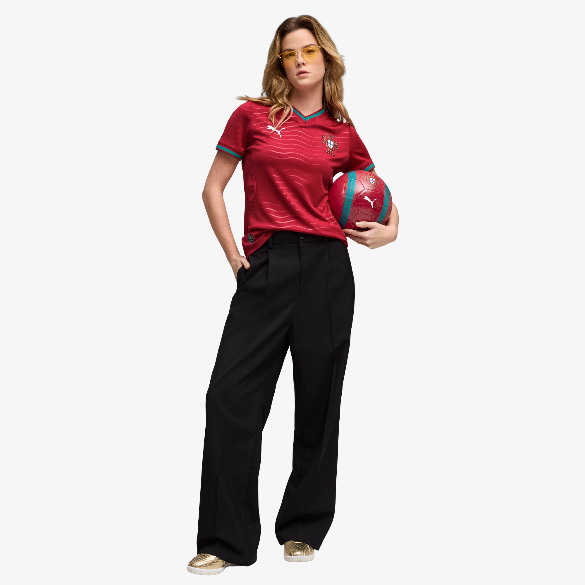 Camiseta Portugal Primera Equipación 2026 - Mujer