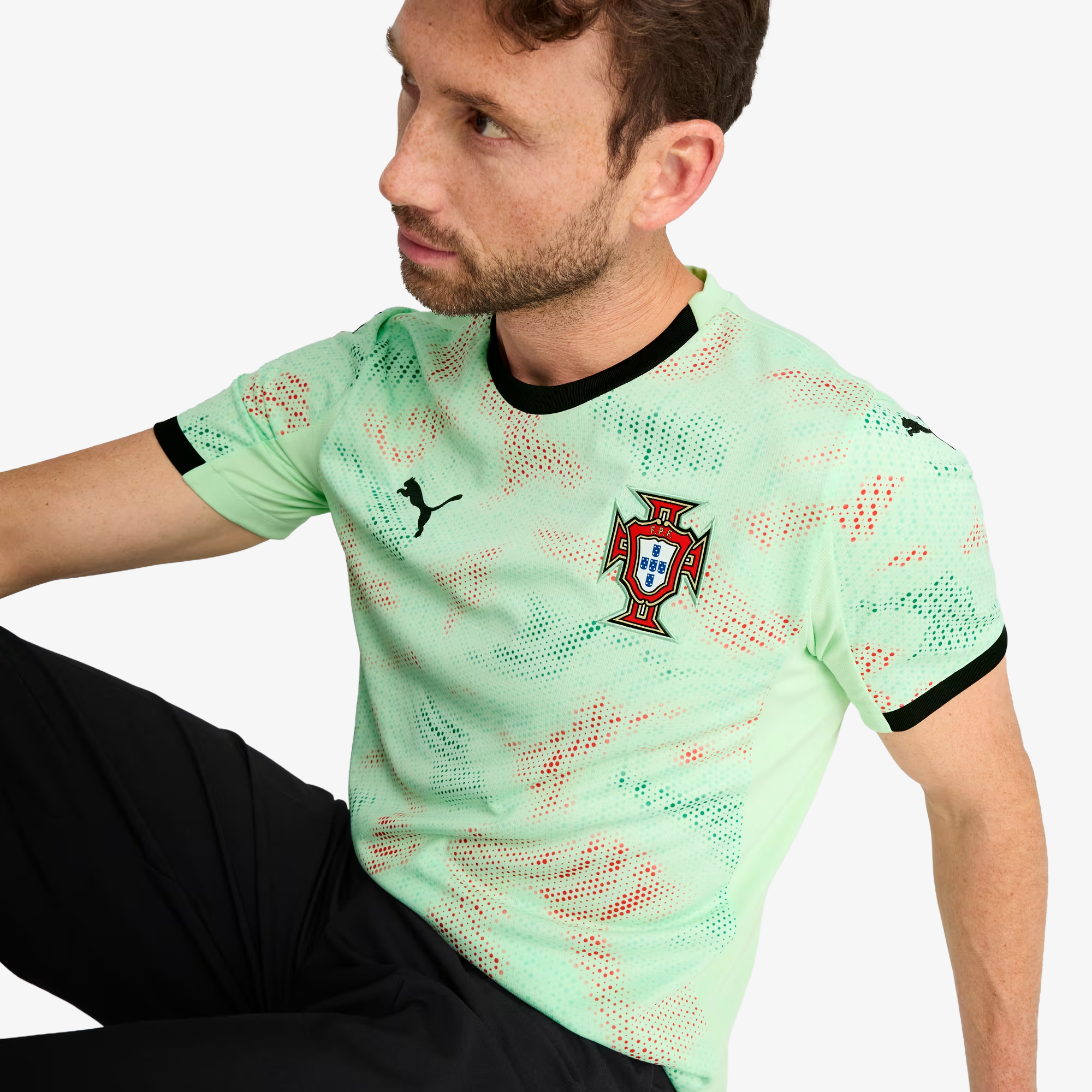 Camiseta Portugal Segunda Equipación Selección Femenina 2025 - Hombre