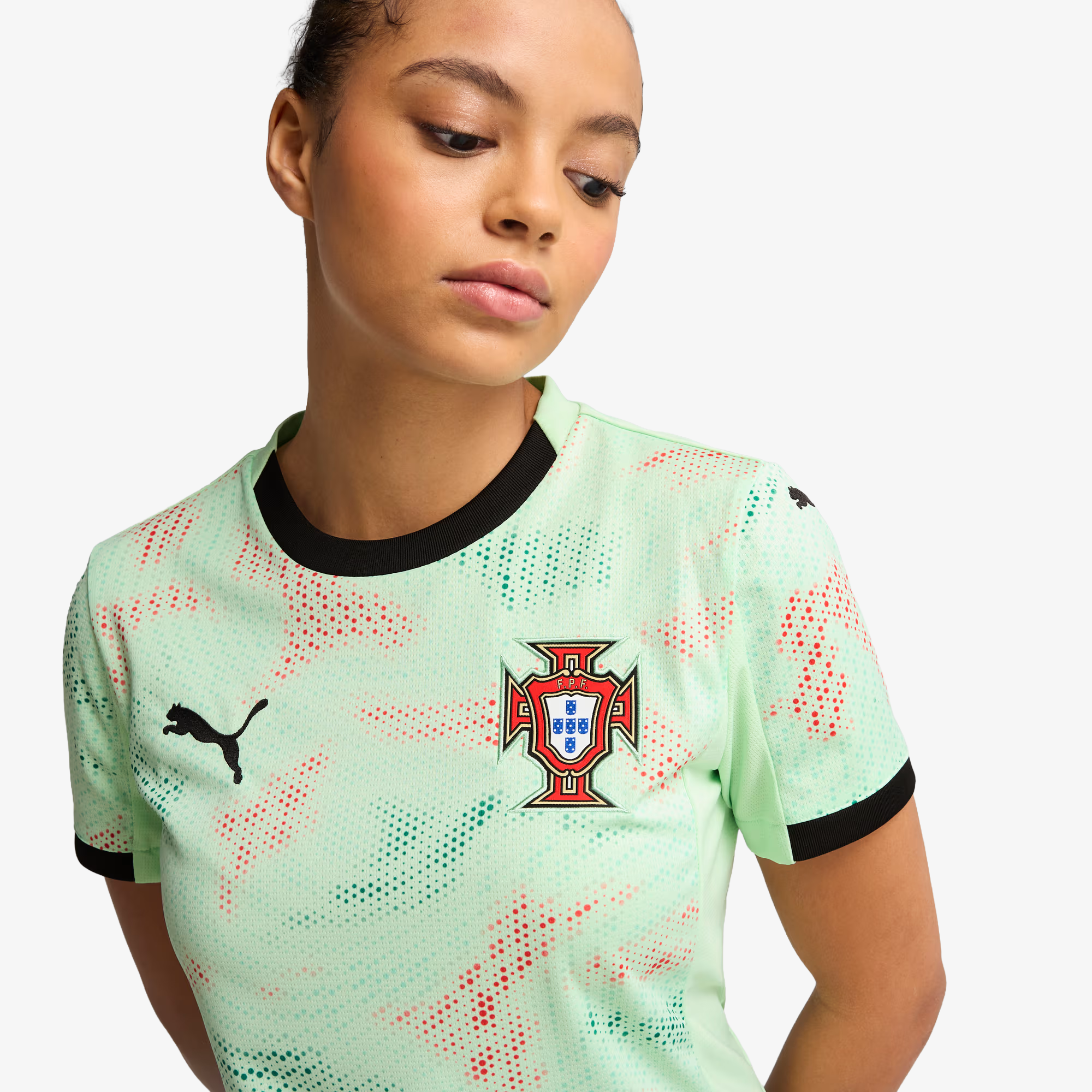 Camiseta Portugal Segunda Equipación Selección Femenina 2025 - Mujer
