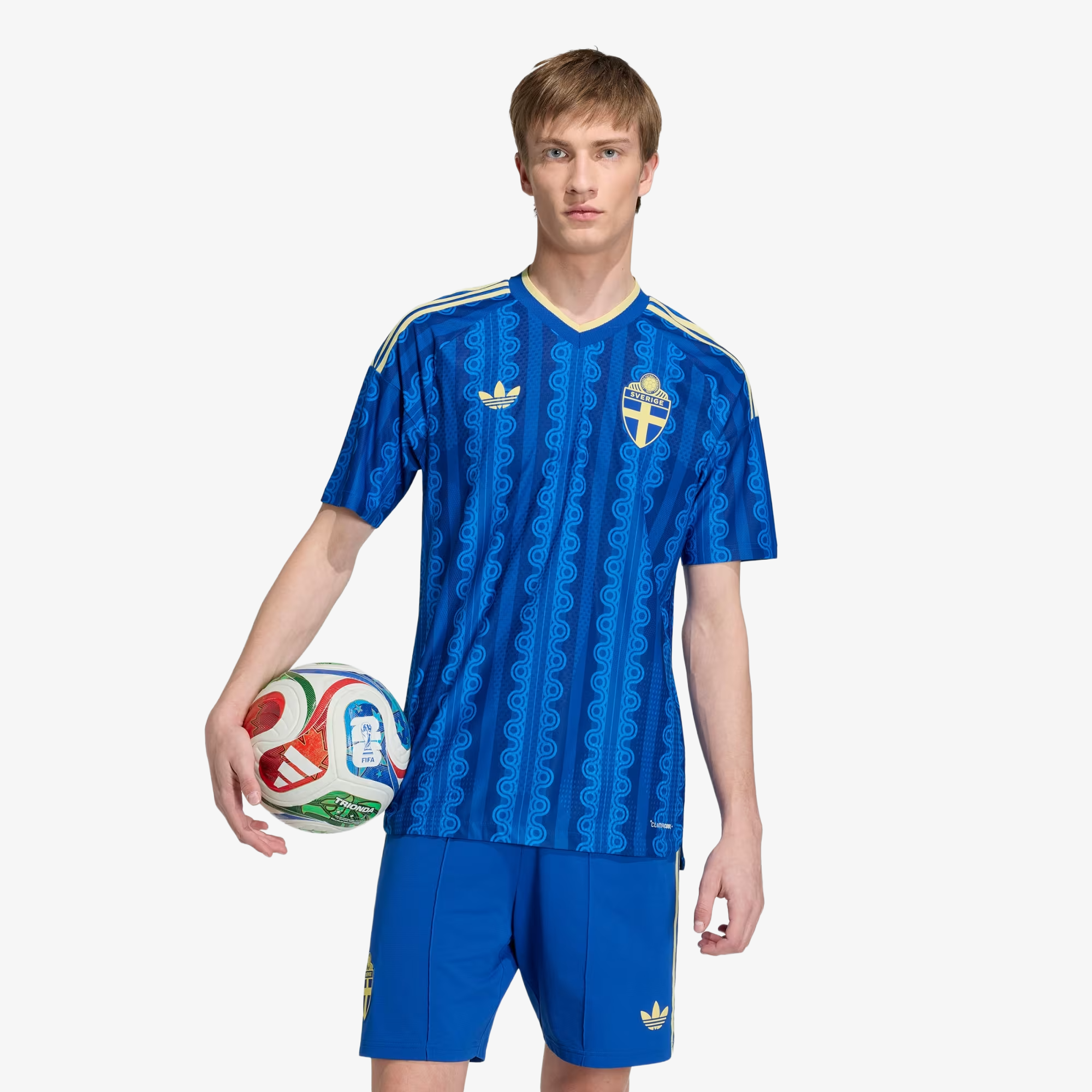 Camiseta Authentic Suecia Segunda Equipación 2026 - Hombre