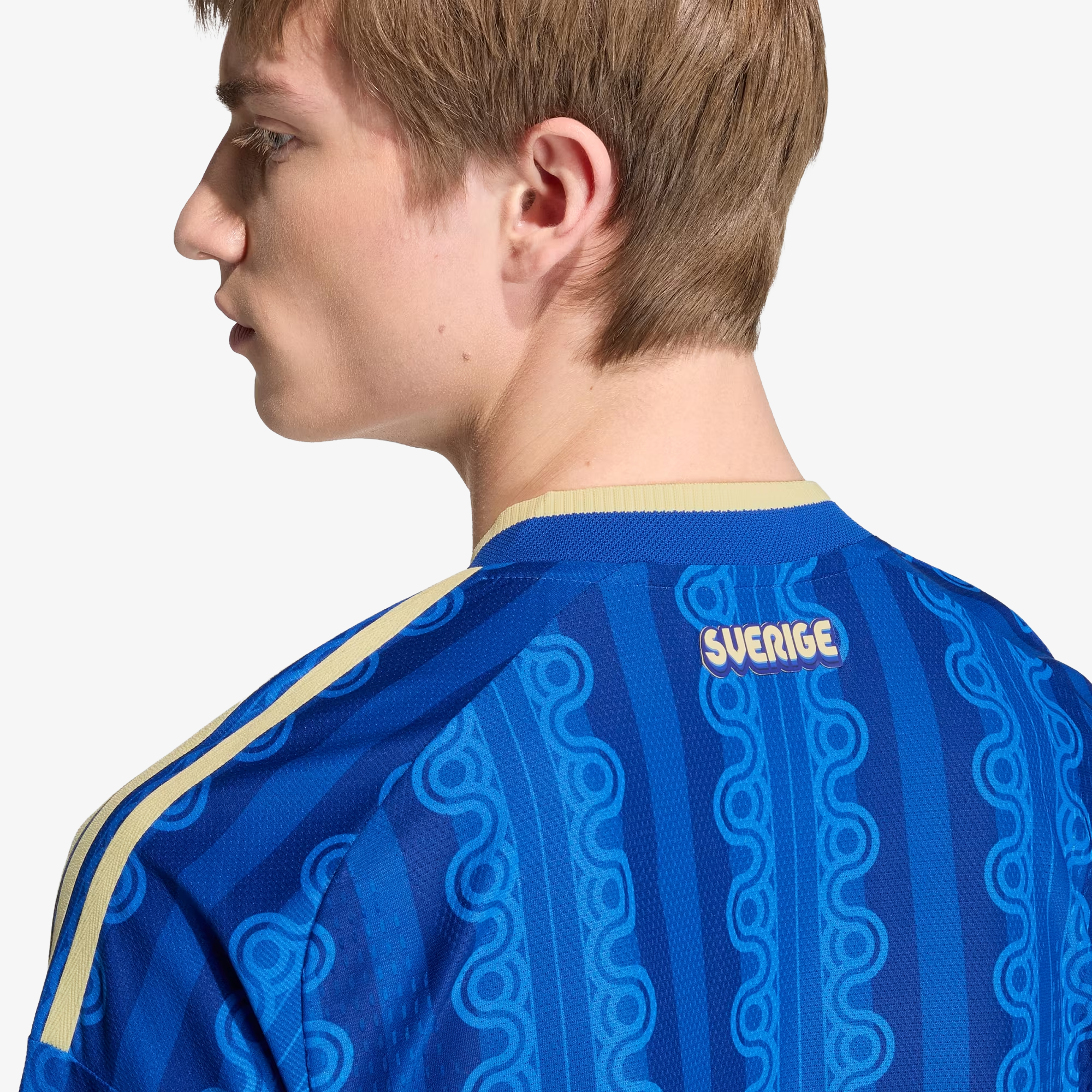 Camiseta Authentic Suecia Segunda Equipación 2026 - Hombre