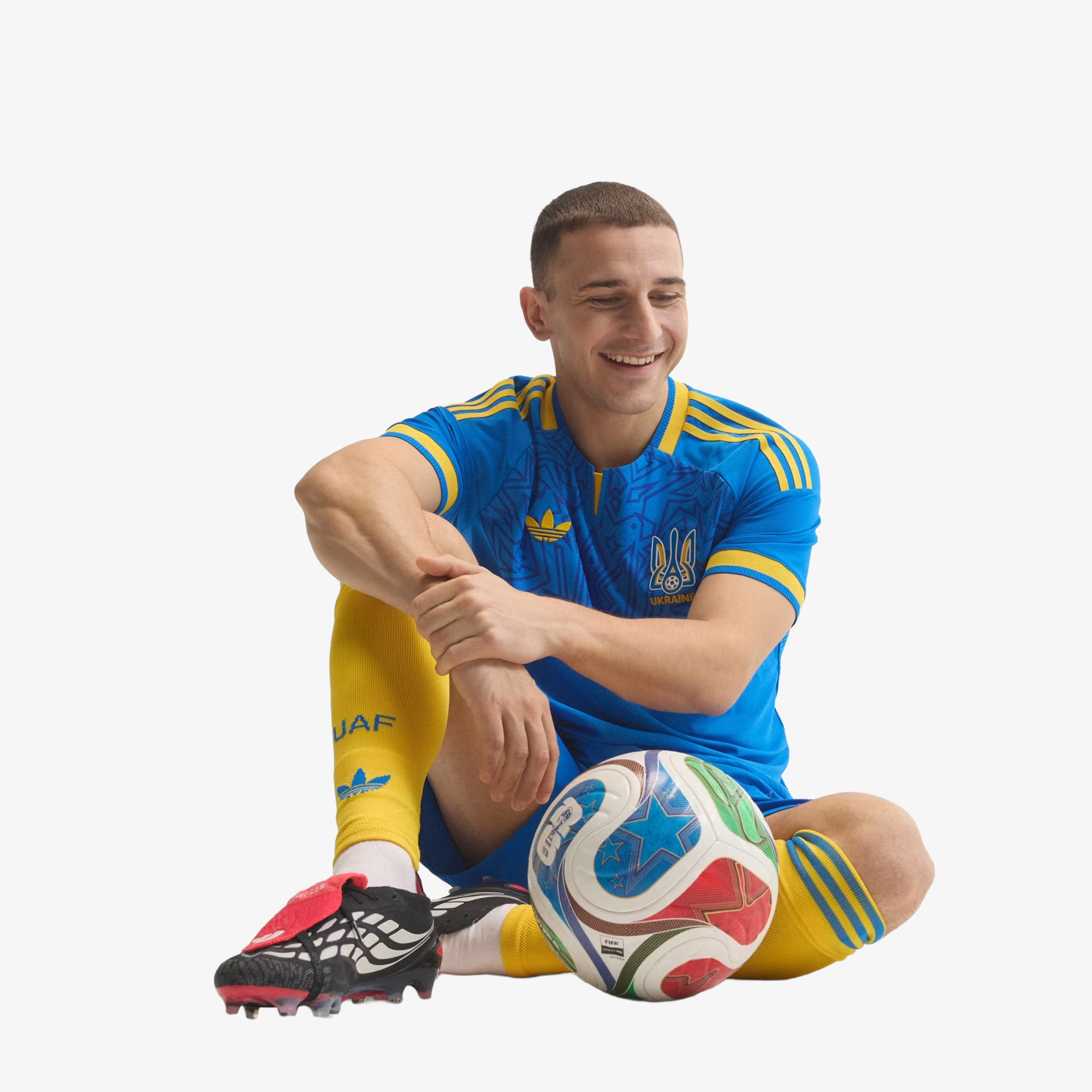 Camiseta Authentic Ucrania Segunda Equipación 2026 - Hombre