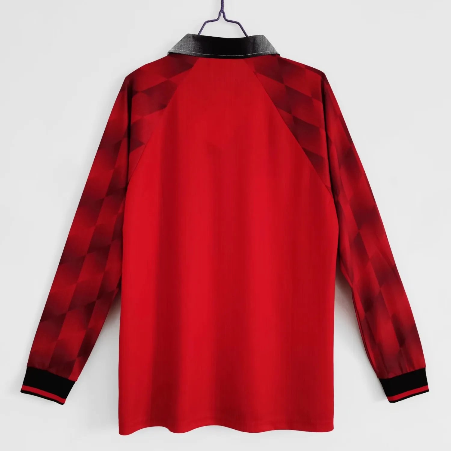 Manchester United 1996/97 Home Retro Shirt - Long Sleeve