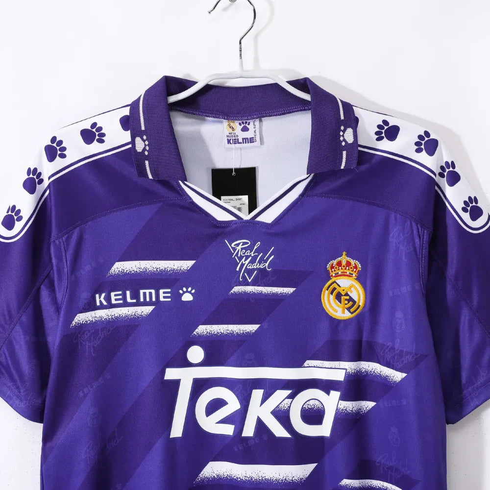 Maillot rétro extérieur Real Madrid 1995/96 - Homme