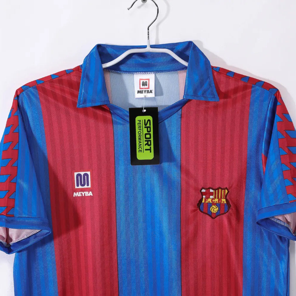 Camiseta Retro Barcelona Primera Equipación 1991/92 - Hombre