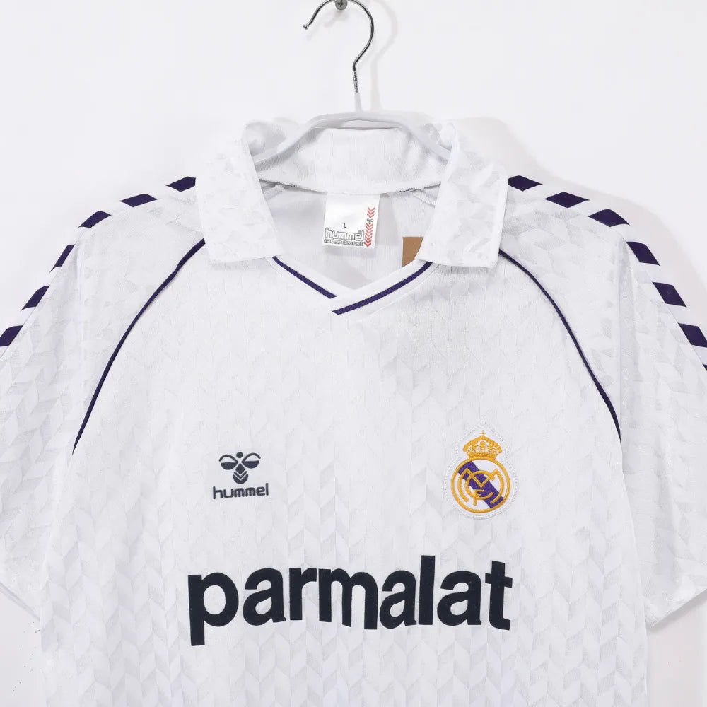 Maillot rétro domicile du Real Madrid 1986/87 - Homme