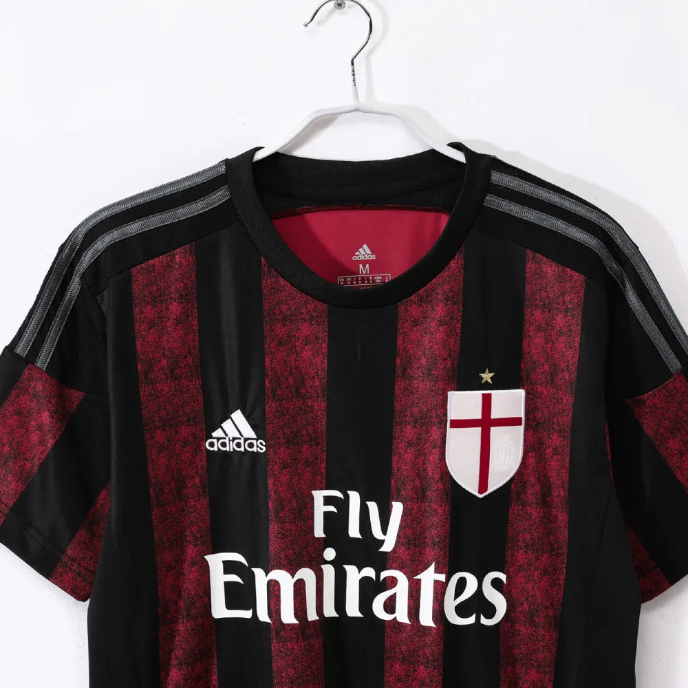AC Milan 2015/16 Home Retro Shirt - Men