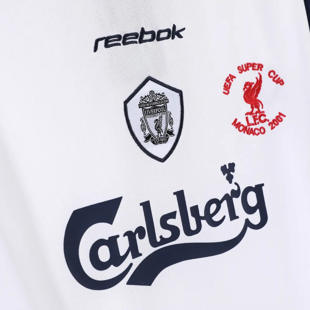 Maillot rétro extérieur Liverpool FC 2001/02 - Homme