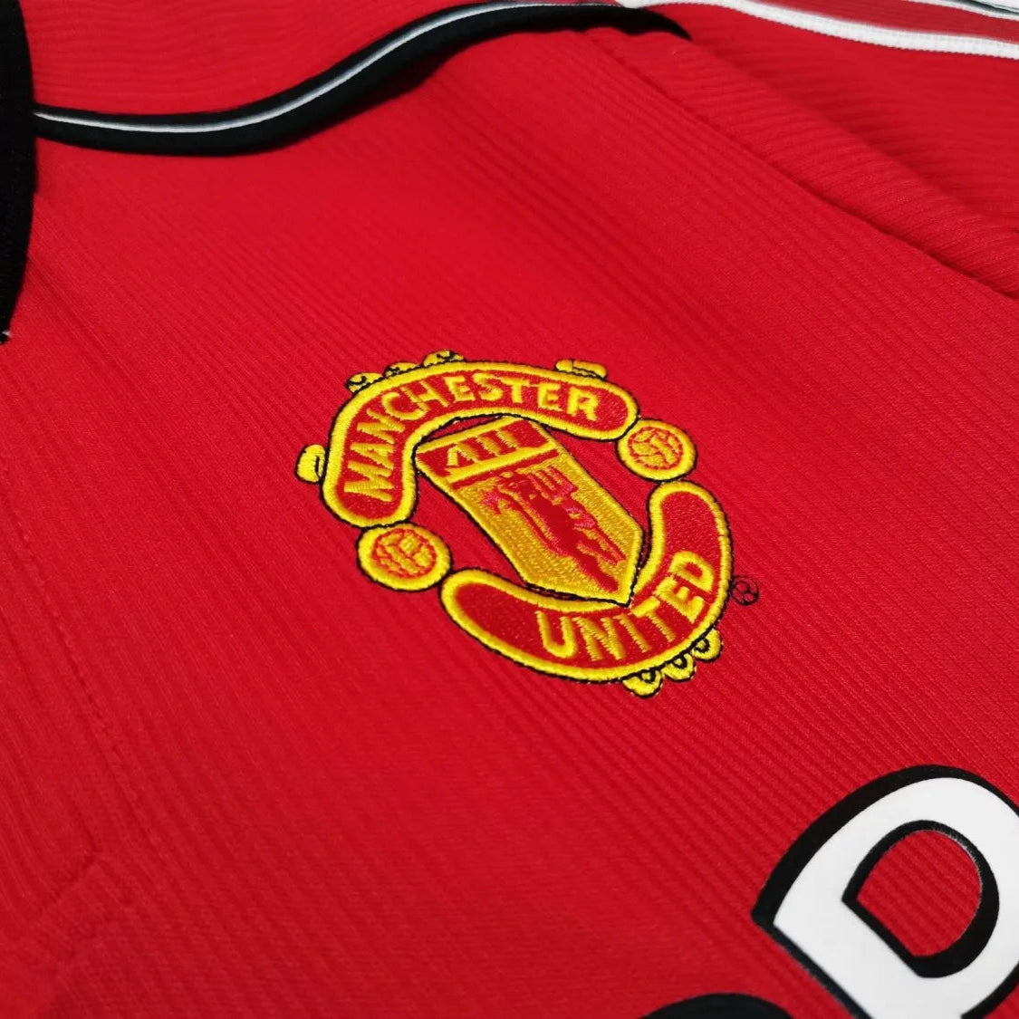 Maillot rétro domicile Manchester United 1998/1999 - Homme