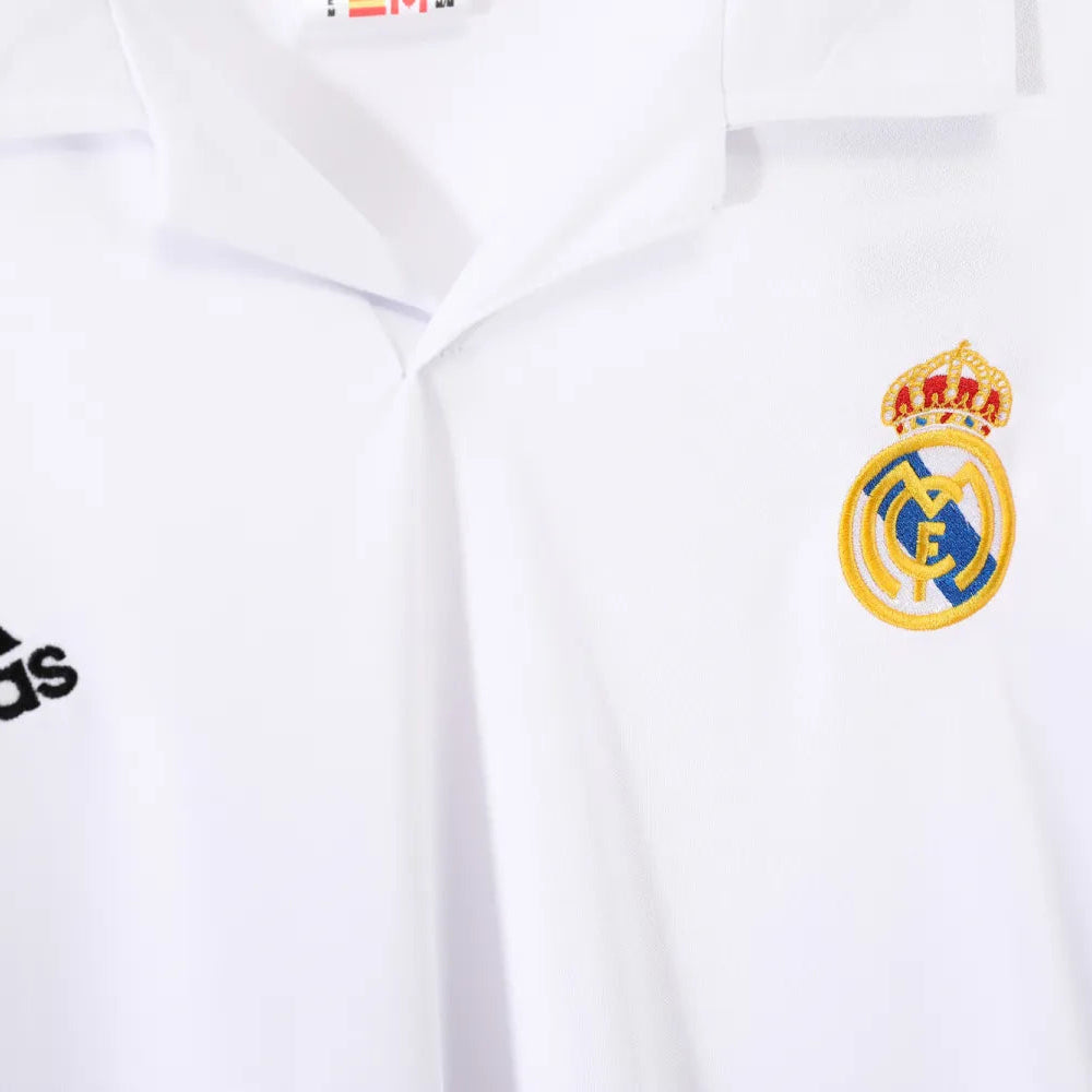 Maillot rétro domicile Real Madrid 2002/03 - Manches longues