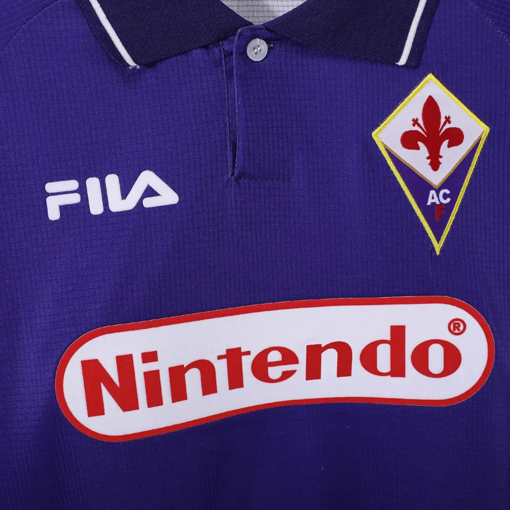 Maillot rétro domicile Fiorentina 1998/99 – Manches longues