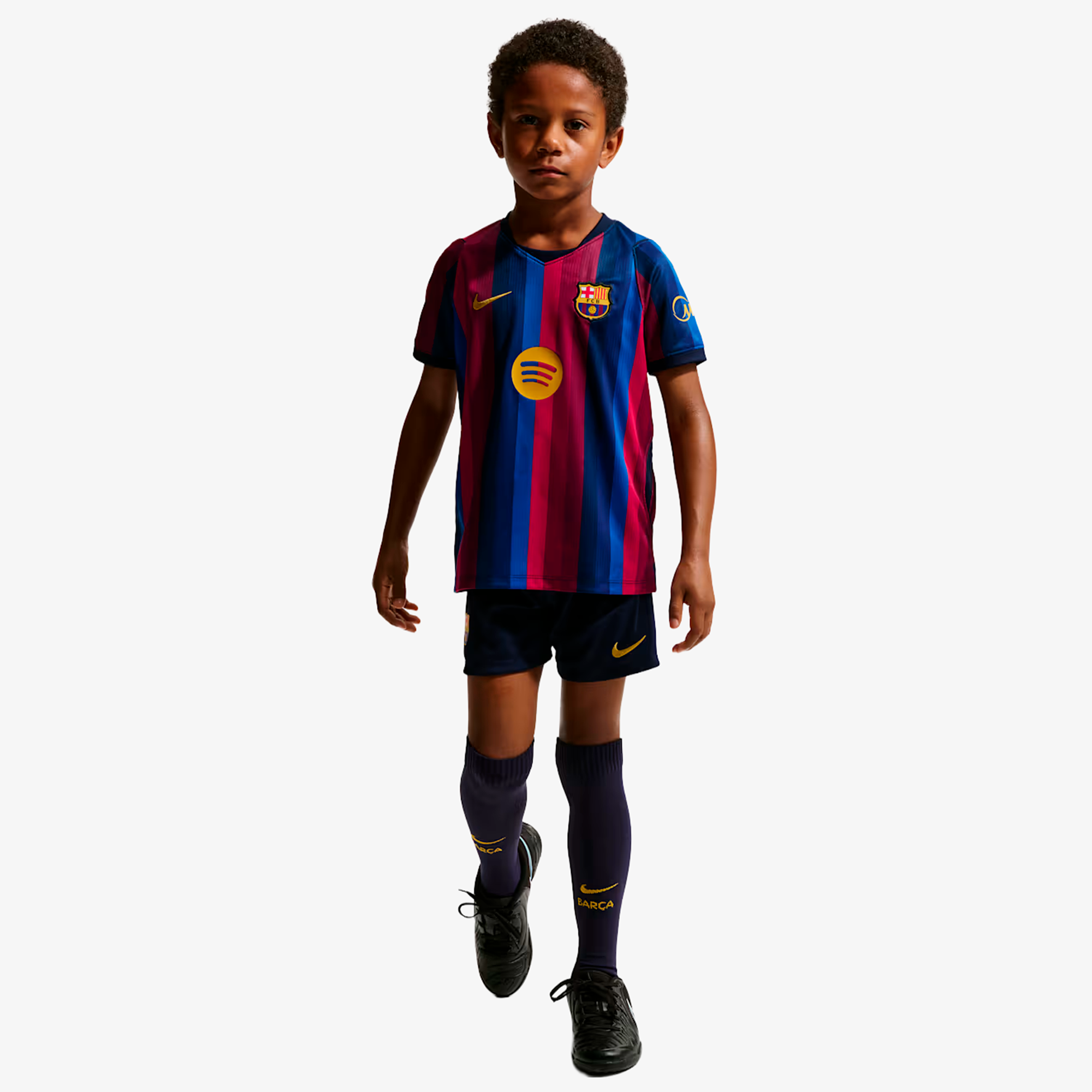 Conjunto Niños Barcelona Primera Equipación 2026/27