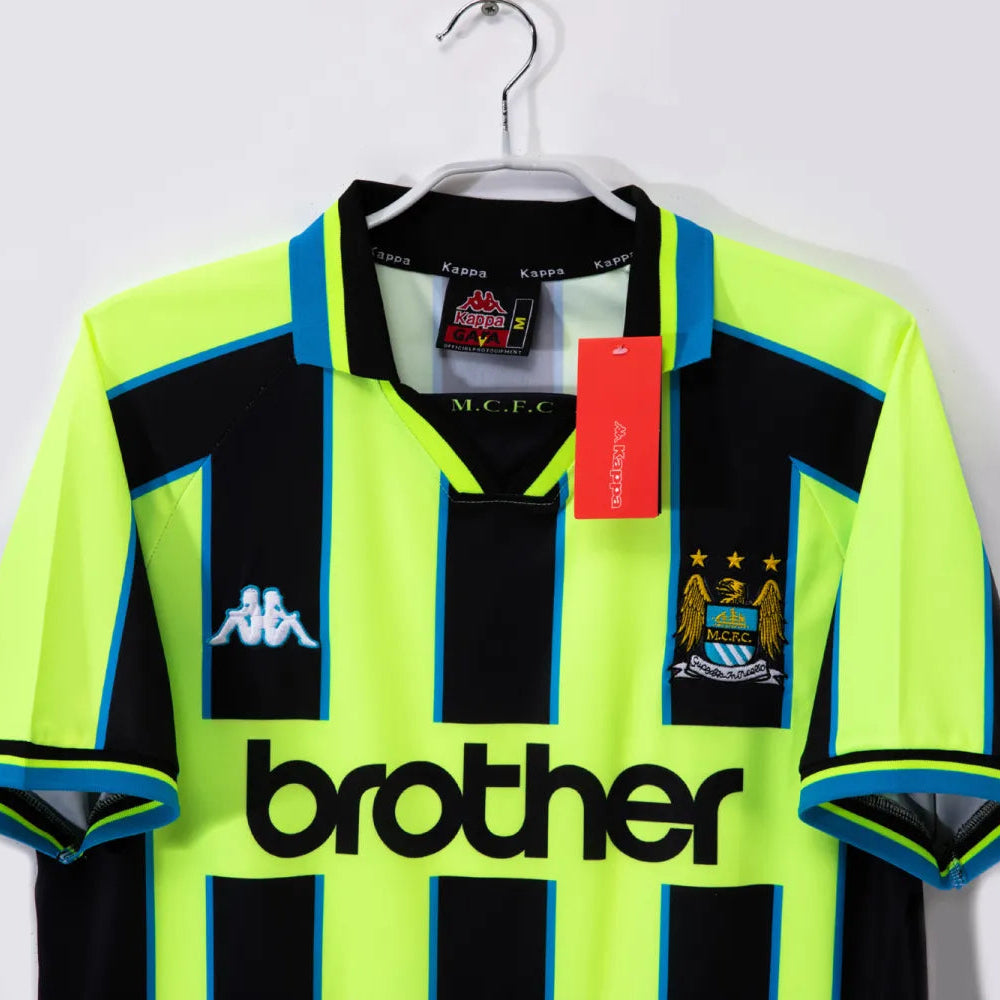 Maillot rétro extérieur Manchester City 1998/99 - Homme