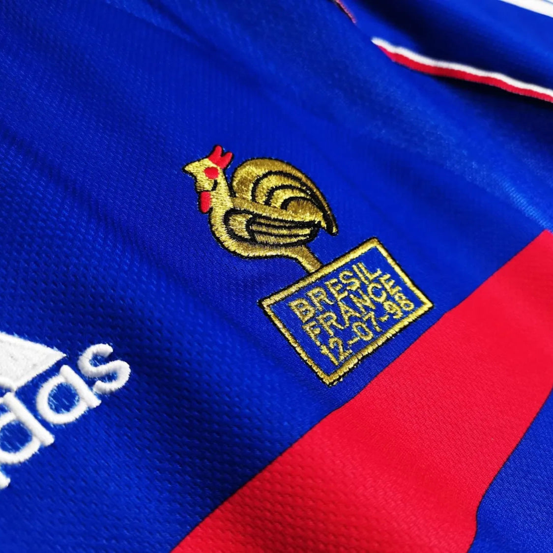 Camiseta Retro Francia Primera Equipación 1998 - Hombre