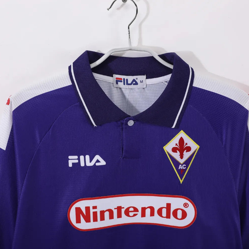 Maillot rétro domicile Fiorentina 1998/99 – Manches longues