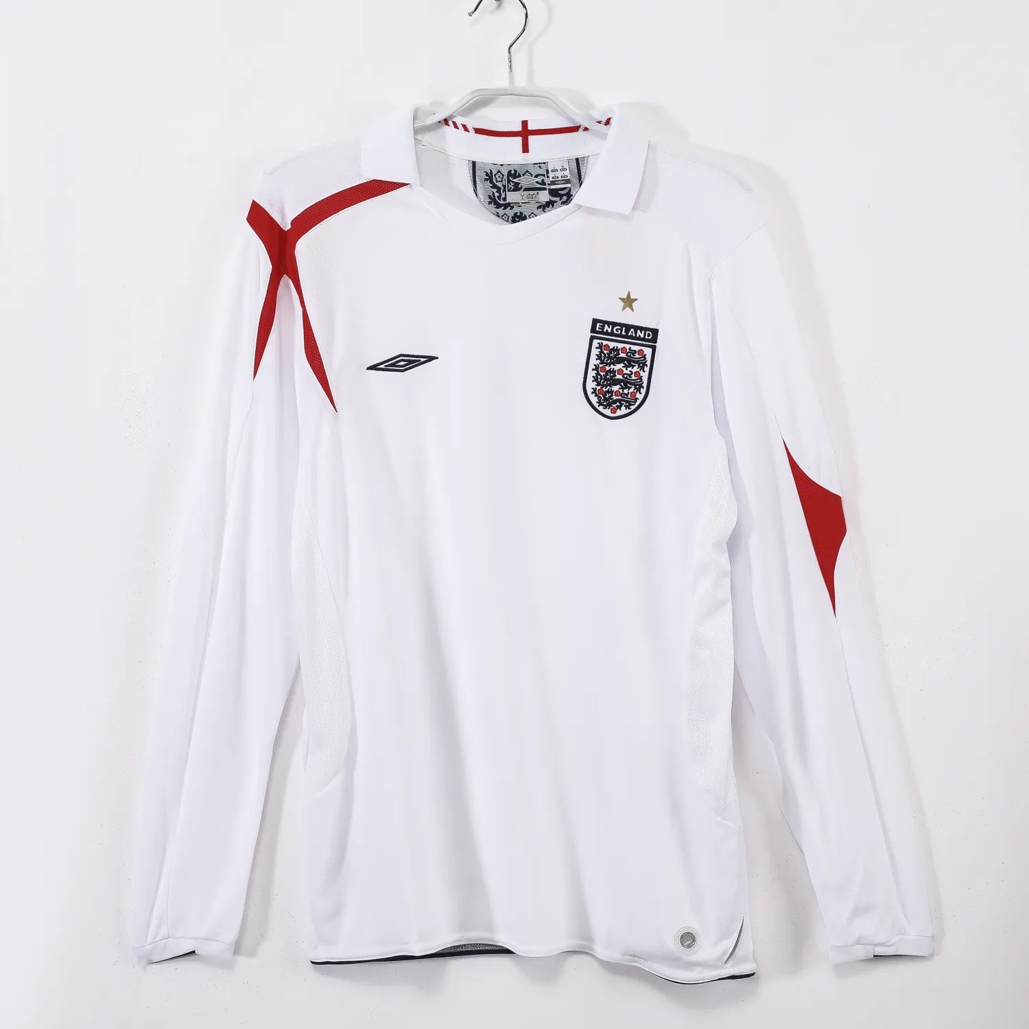 England Home Retro Shirt 2006 - Long Sleeve