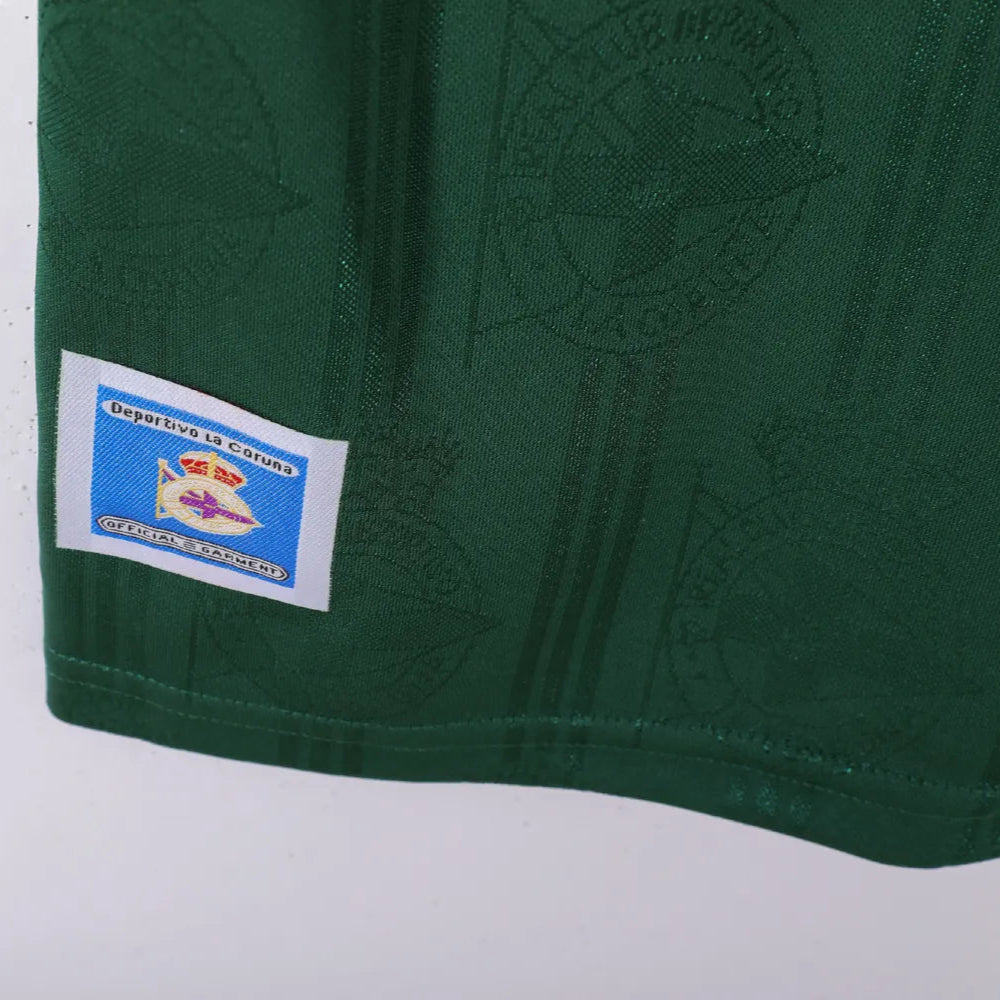 Deportivo La Corogne Maillot Rétro Extérieur 1998/99 - Manches Longues