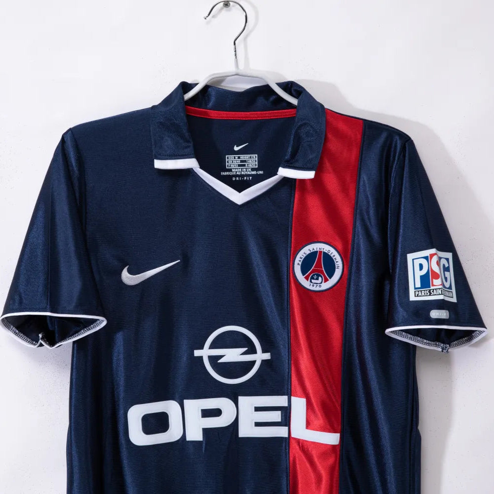 Camiseta Retro Paris Saint-Germain Primera Equipación 2001/02 - Hombre