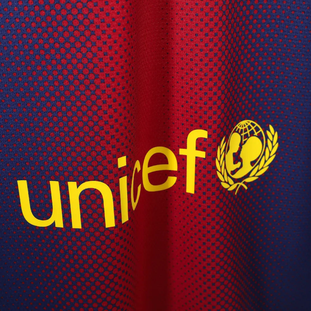 Maillot rétro domicile Barcelone 2012/13 - Manches longues