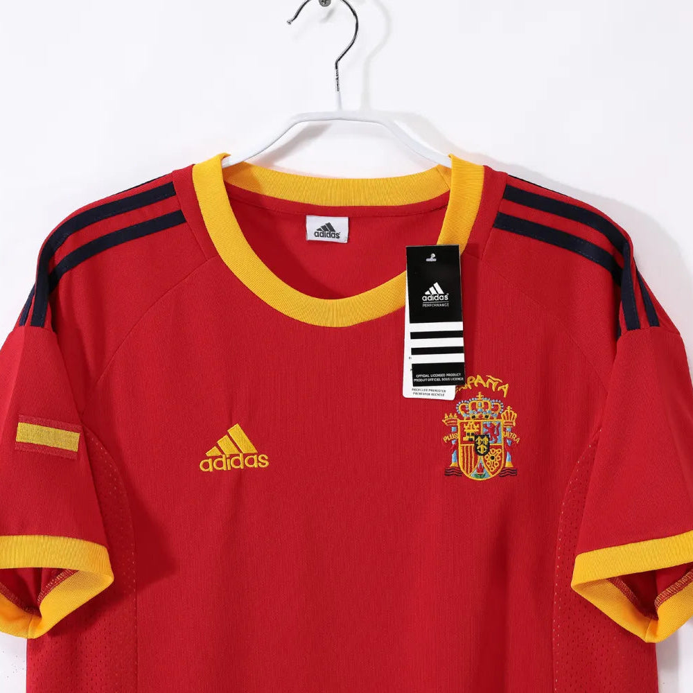Spain Home Retro Shirt 2002 - Men