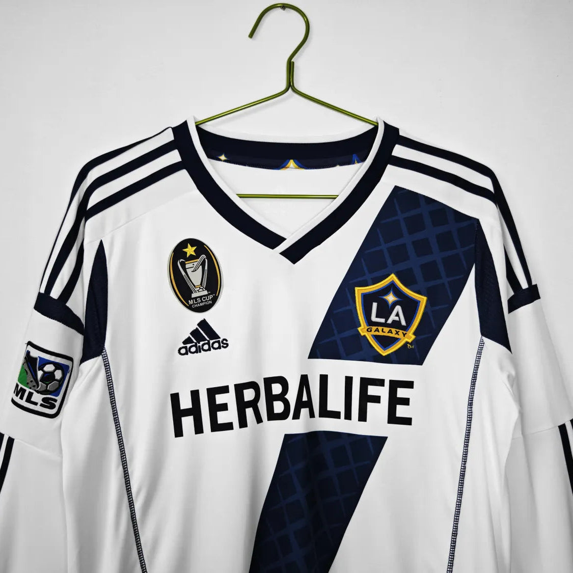 LA Galaxy 2012 Home Retro Shirt - Long Sleeve