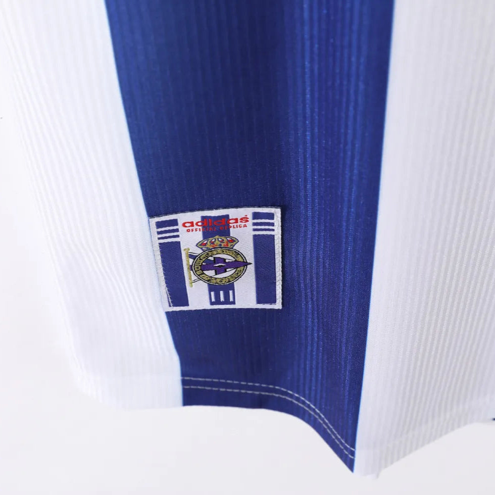 Maillot rétro Deportivo La Corogne Domicile 1999/2000 - Homme