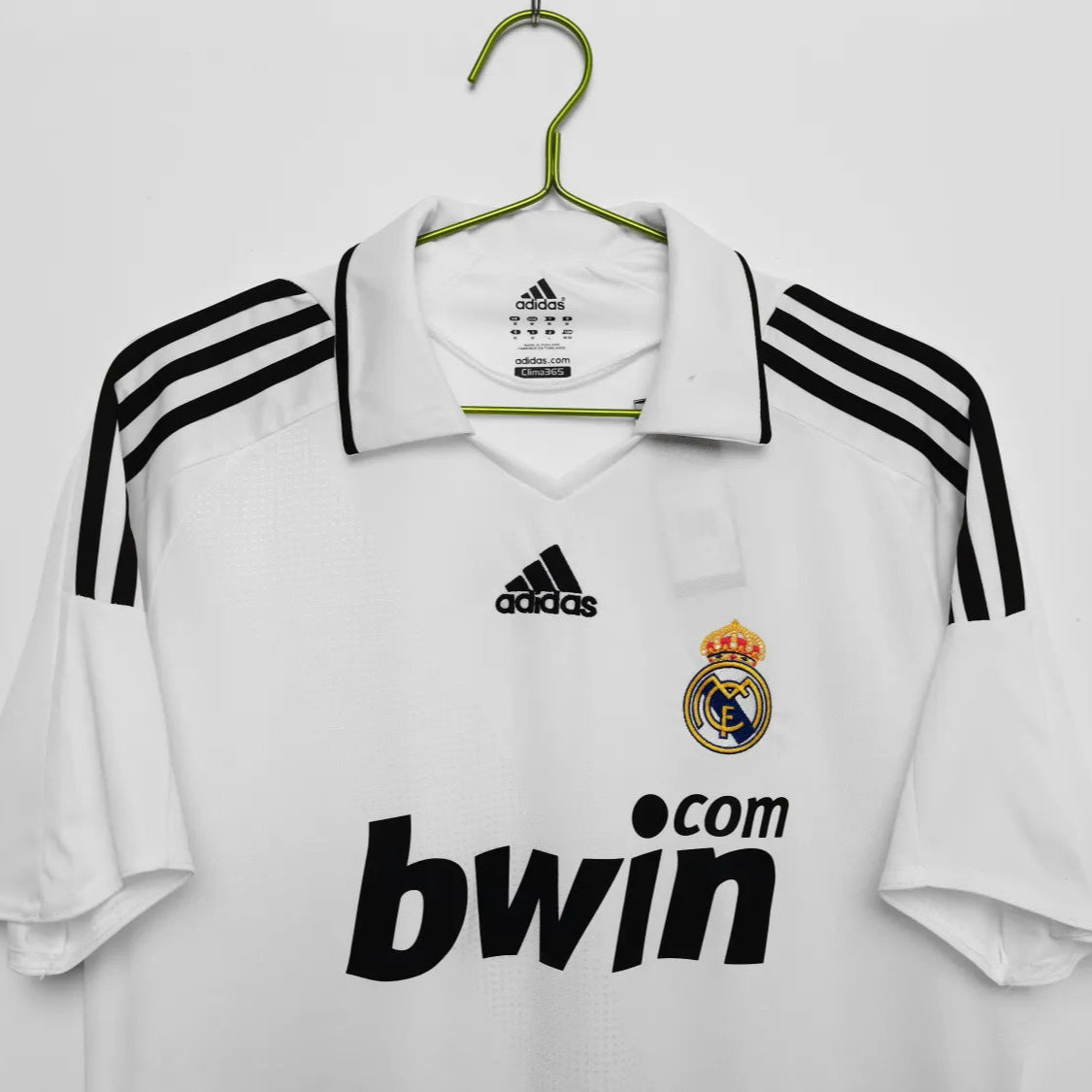 Maillot rétro domicile Real Madrid 2007/08 - Homme