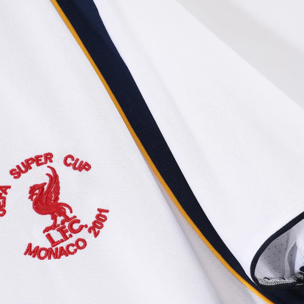 Maillot rétro extérieur Liverpool FC 2001/02 - Homme