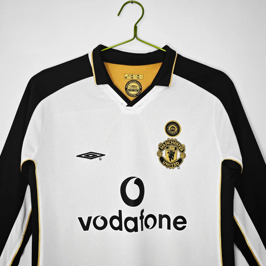 Manchester United Centenary 2001/02 Reversible Long Sleeve Shirt