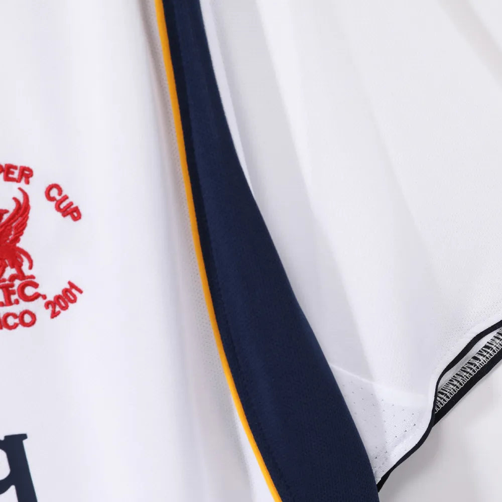 Maillot rétro extérieur Liverpool FC 2001/02 - Homme