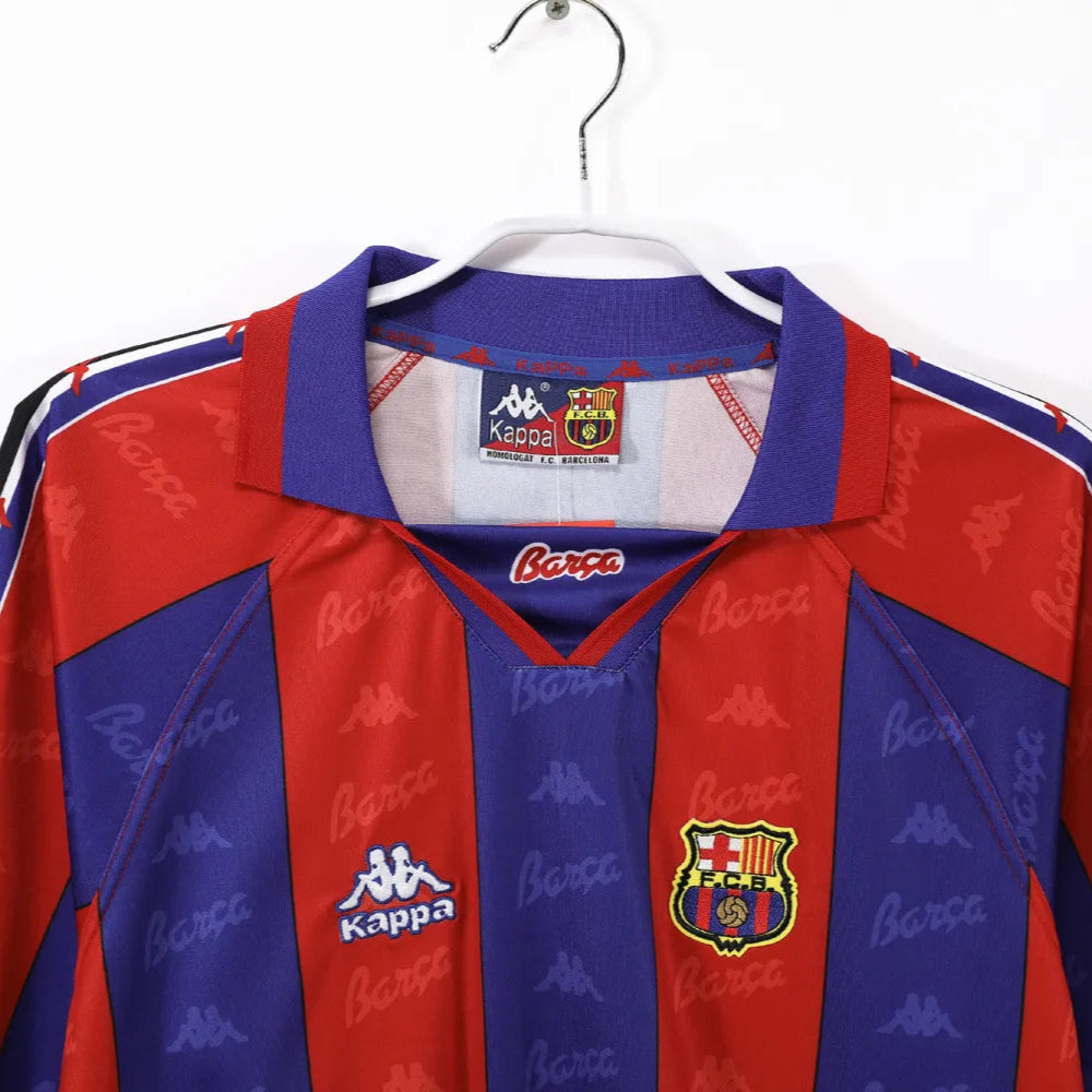 Barcelona Home Retro Shirt 1995/97 - Long Sleeve