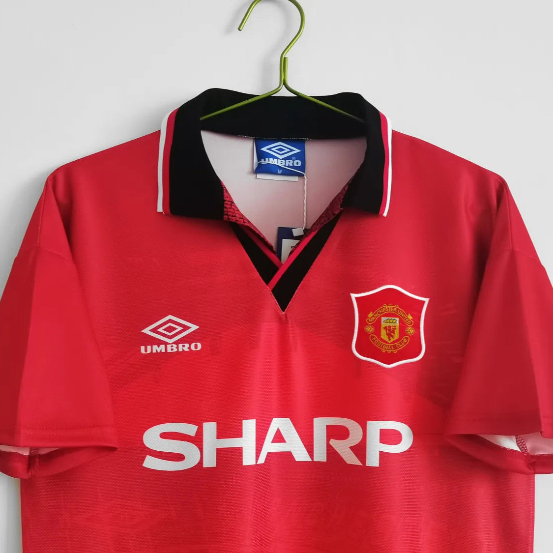Camiseta Retro Manchester United Primera Equipación 1994/96 - Hombre