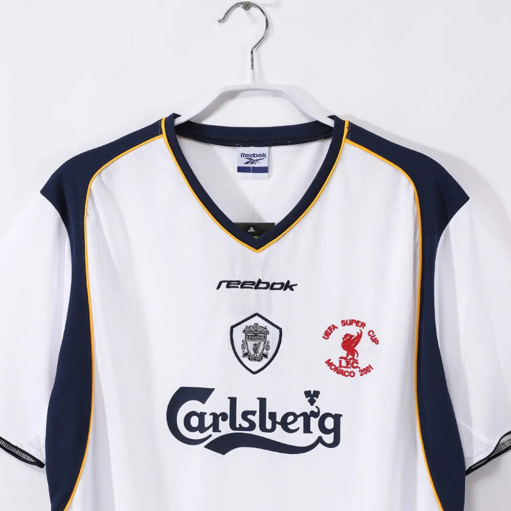 Maillot rétro extérieur Liverpool FC 2001/02 - Homme