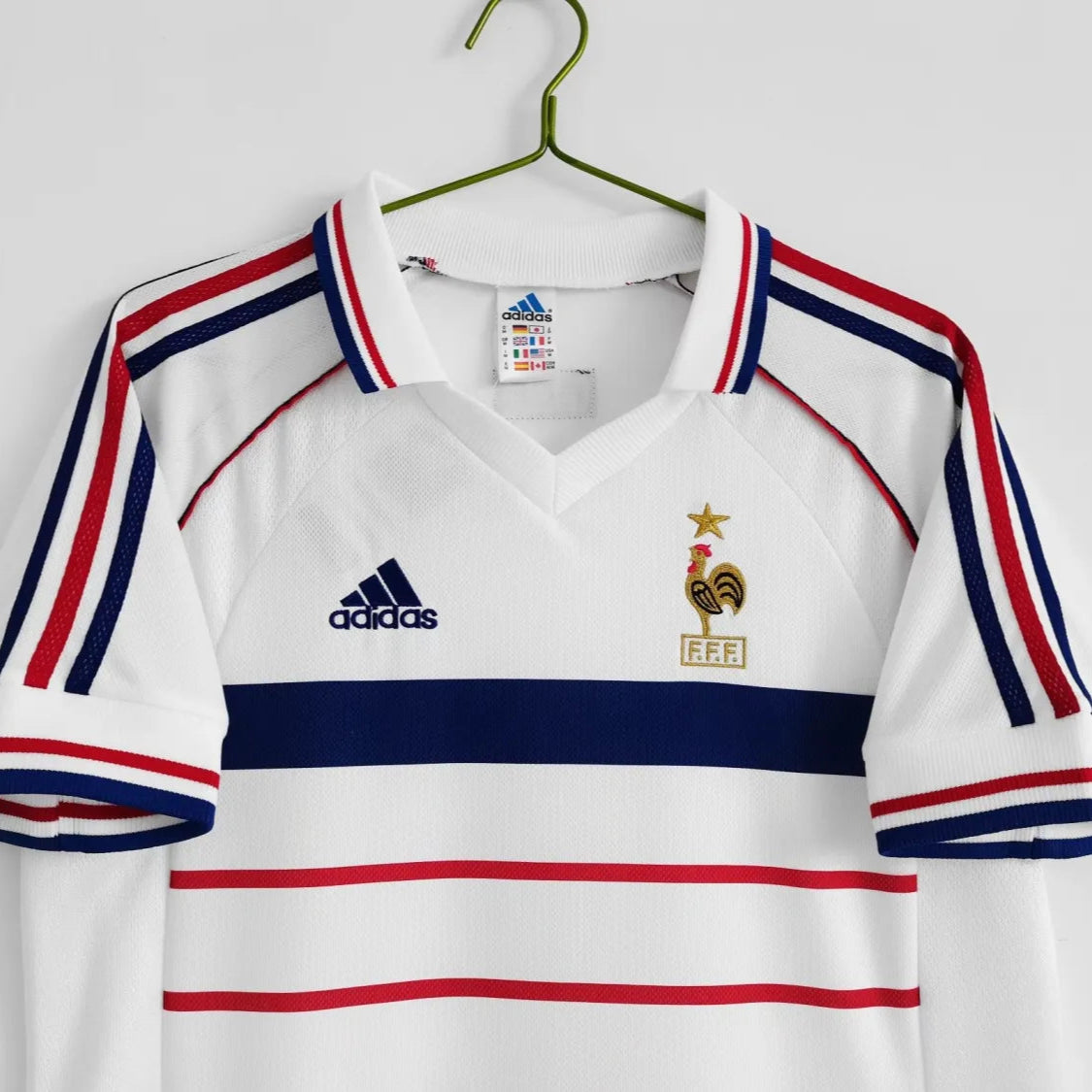 Camiseta Retro Francia Segunda Equipación 1998 - Hombre