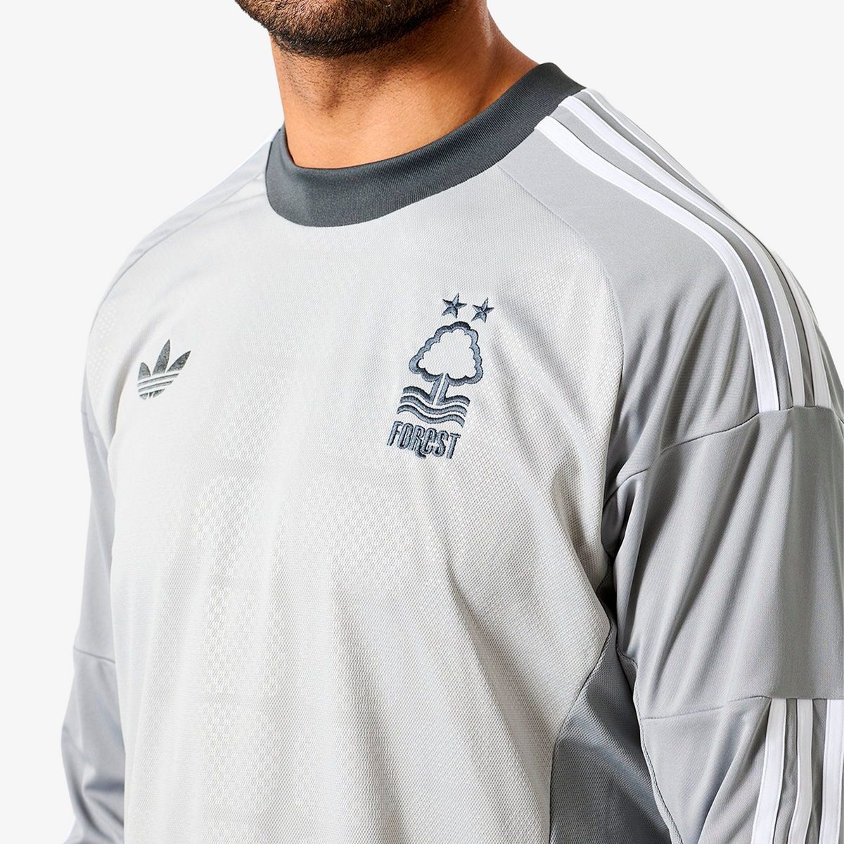 Nottingham Forest Graues Torwarttrikot 2026/27 – Langarm