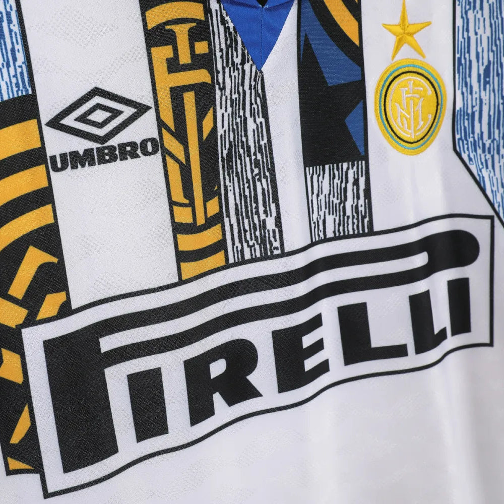 Maillot rétro extérieur Inter Milan 1995/96 - Homme