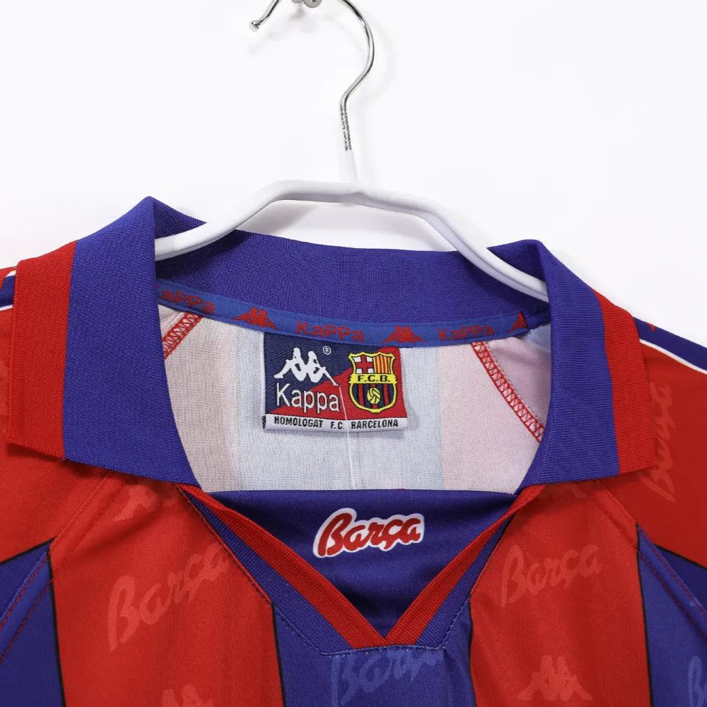 Barcelona Home Retro Shirt 1995/97 - Long Sleeve