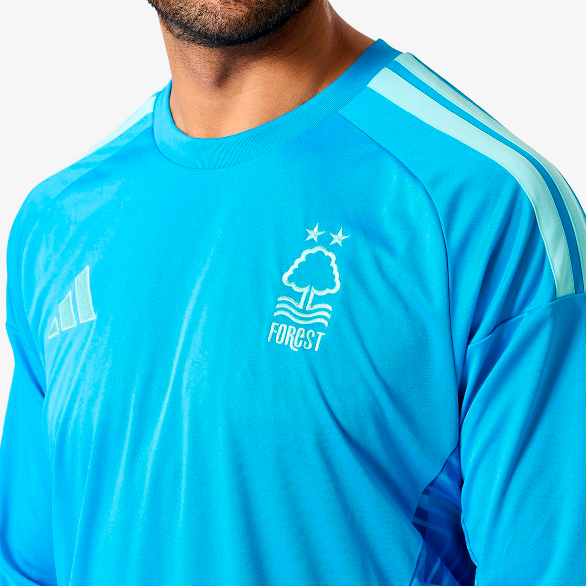 Nottingham Forest Blaues Torwarttrikot 2026/27 – Langarm