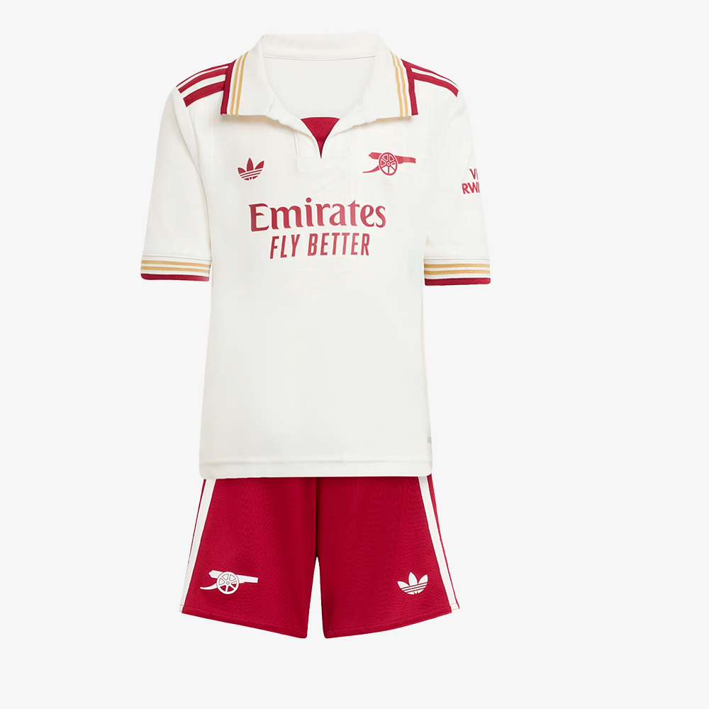 Conjunto Niños Arsenal Tercera Equipación 2025/26