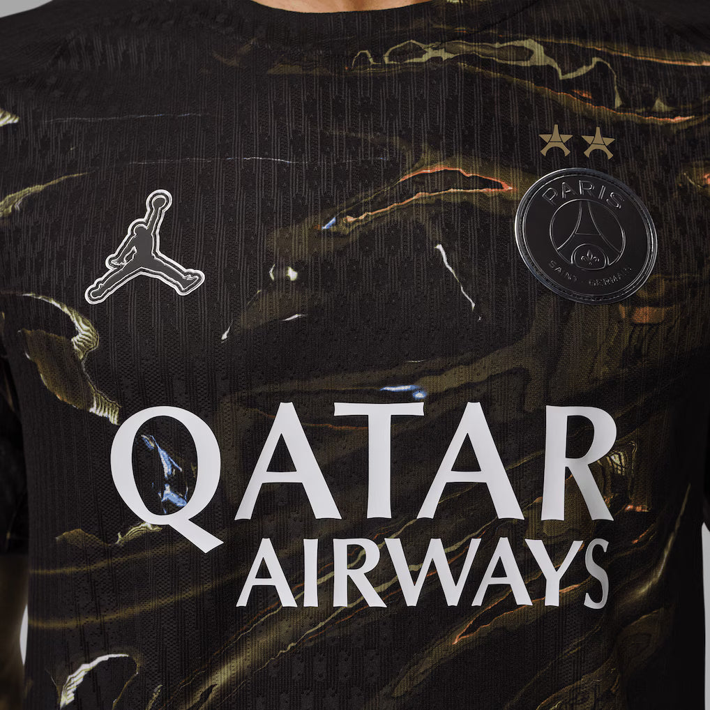 Authentisches Paris Saint-Germain Night Edition T-Shirt Europameister 2026
