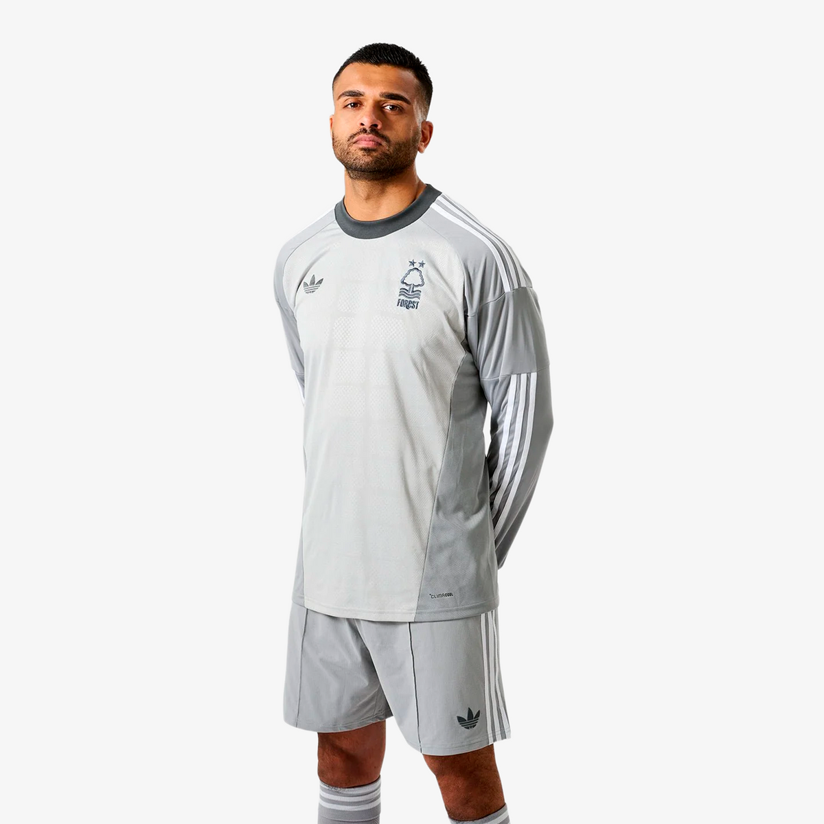 Nottingham Forest Graues Torwarttrikot 2026/27 – Langarm